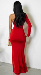 Avyan Maxi Dress - Red